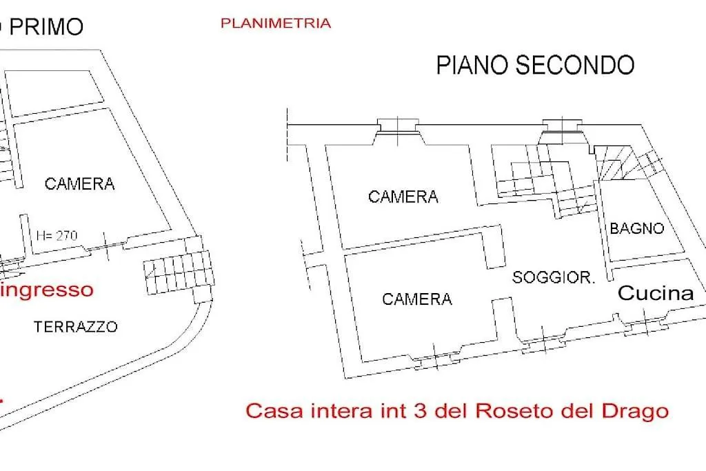 Feriehus La Sorgente Al Roseto Del Drago Villa San Bernardo  Italien